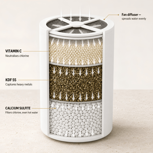 AQUERIE Rituel Shower Filter - Enhanced Performance - AQUERIE