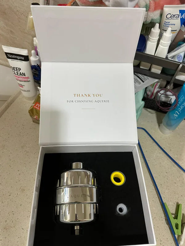 George T. customer photo for AQUERIE Rituel Shower Filter