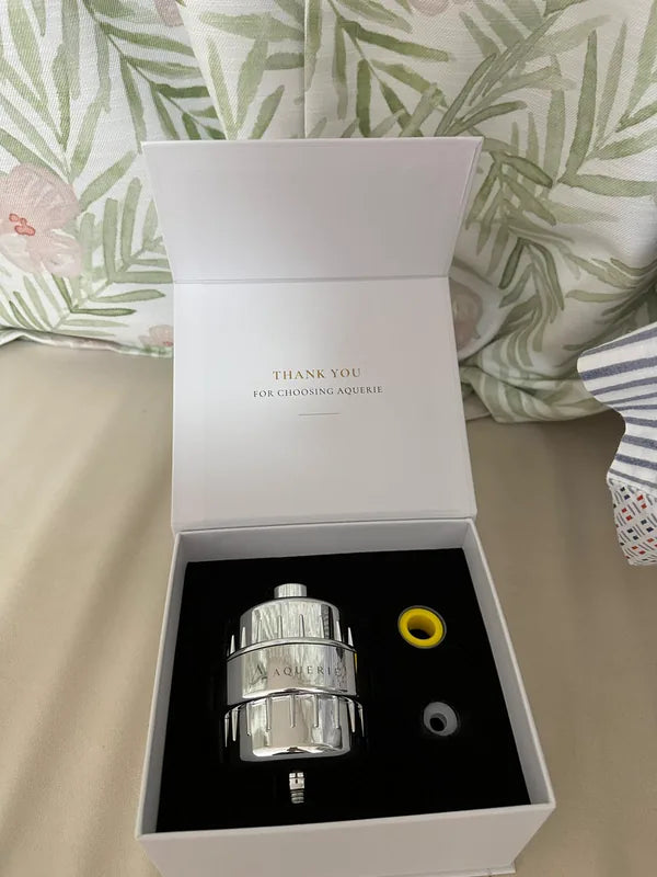 Isla B. customer photo for AQUERIE Rituel Shower Filter
